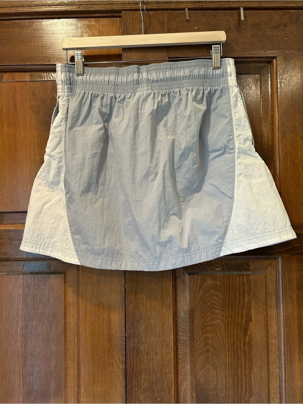 Nike Sportswear Woven Skirt Light Blue Grey‎ FN3833-013 Womens Size Large L